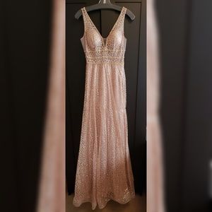 Elegant Sparkly Evening Dress